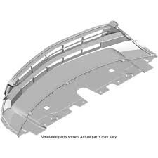 86544277 BUMPER SKID PLATE- SATIN SILVER OEM auto part