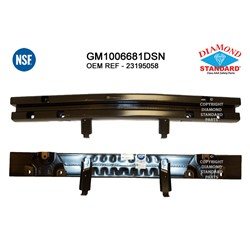 23195058 BUMPER REBAR- UHS STEEL- CAPA CERTIFIED OEM auto part