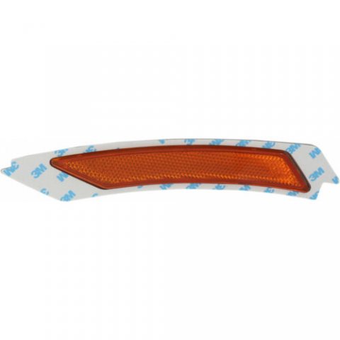 63147205397 BUMPER REFLECTOR, LT (DRIVER SIDE)- CAPA CERTIFIED OEM auto part