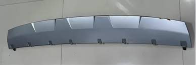 51117954213 BUMPER LOWER SPOILER MOULDING- MATTE SILVER- W/O M-SPORT PKG OEM auto part
