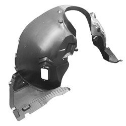 51717342178 FENDER LINER, RH (PASSENGER SIDE)- THERMOPLASTIC POLYMER OEM auto part