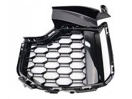 51118069209 BUMPER GRILLE- OUTER, LH (DRIVER SIDE)- LOWER PORTION- GLOSS BLACK- W/ M-SPORT PKG OEM auto part