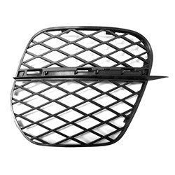 51117222858 BUMPER GRILLE, RH (PASSENGER SIDE)- W/O M-PKG- 35D/50I MODELS- TEXTURED BLACK OEM auto part