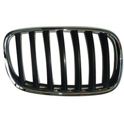 51137157688 GRILLE, RH (PASSENGER SIDE)- BLACK/CHROME OEM auto part