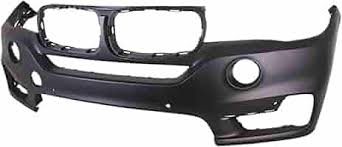 51117378616 BUMPER COVER- PRIMED- W/ 6 SENSOR HOLES- W/ PARK ASSIST- W/O HEADLAMP WASHER- W/O M-SPORT PKG- W/O SURROUND VI OEM auto part
