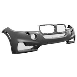 51117378617 BUMPER COVER- PRIMED- W/ 2 SENSOR HOLES- W/O PARK ASSIST- W/ HEADLAMP WASHER HOLES- W/O M-SPORT PKG- W/O SURRO OEM auto part