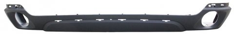 51127384332 BUMPER COVER- TEXTURED BLACK- W/ CHROME INSERTS- W/O M-SPORT PKG- LUXURY LINE & x-LINE- 35d / 35i MODELS Hover OEM auto part