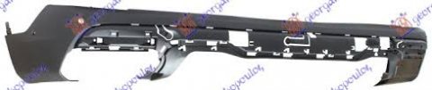 51128498991 BUMPER COVER- TEXTURED BLACK- W/ 4 SENSOR HOLES- W/ PARK ASSIST- 40i / 45e / M50i MODELS Hover For All Part Fi OEM auto part