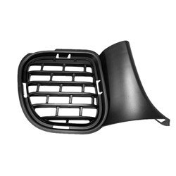 68259762AB BUMPER GRILLE INSERT, RH (PASSENGER SIDE)- OUTER GRILLE- AIR INTAKE- MATTE BLACK- W/O FOG LAMP Hover For All P OEM auto part