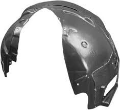68184705AF FENDER LINER, LH (DRIVERS SIDE)- PLASTIC- SRT HELLCAT MODELS- W/O WIDE BODY PKG OEM auto part