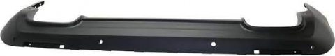 68260010AC BUMPER VALANCE- TEXTURED DARK GREY- W/ 4 SENSOR HOLES- W/O WIDE BODY PKG- FOR DUAL EXHAUST- 5.7L / 6.2L / 6.4L OEM auto part