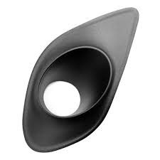 68280428AA LAMP BEZEL, RH (PASSENGER SIDE)- TEXTURED BLACK- W/ FOG LAMP HOLE- MODEL W/ HOOD SCOOP- W/O WIDE BODY KIT Hove OEM auto part