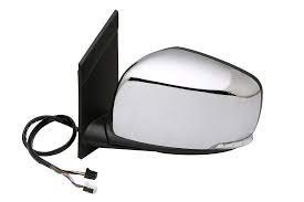 5113353AN MIRROR, LH (DRIVER SIDE)- CHROME CAP- HEATED- SIGNAL- W/ MEMORY- AUTO FOLD- W/O BLINDSPOT- W/ DIMMING- CODE GU OEM auto part