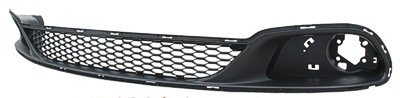 68100690AA BUMPER GRILLE- DARK MATTE GREY- W/ FOG LAMP HOLES OEM auto part