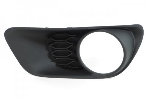 68100698AA LAMP COVER, RH (PASSENGER SIDE)- W/ FOGS- MATTE BLACK OEM auto part