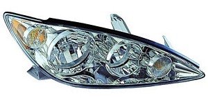 8111006180 LAMP ASSEMBLY, RH (PASSENGER SIDE)- HALOGEN- CHROME BEZEL- USA BUILT- LE / XLE MODELS- CAPA CERTIFIED Hover Fo OEM auto part