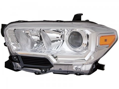 8115004251 LAMP ASSEMBLY, LH (DRIVER SIDE)- HALOGEN- CHROME BEZEL- W/O LED DAYTIME LAMP- W/O FOG LAMP ASSEMBLY- CAPA CERT OEM auto part