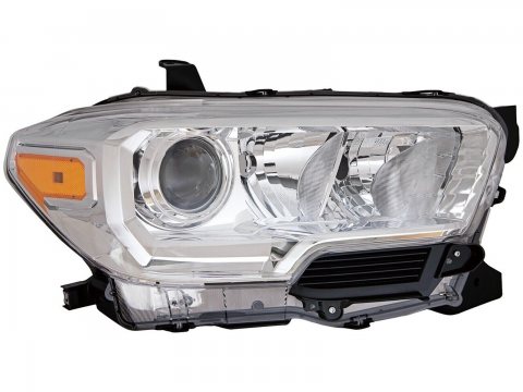 8111004251 LAMP ASSEMBLY, RH (PASSENGER SIDE)- HALOGEN- CHROME BEZEL- W/O LED DAYTIME LAMP- W/O FOG LAMP ASSEMBLY- CAPA C OEM auto part