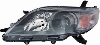 8115008052 LAMP ASSEMBLY, LH (DRIVER SIDE)- HALOGEN- BLACK BEZEL- W/O LED DAYTIME LAMP- SE MODEL- CAPA CERTIFIED Hover Fo OEM auto part