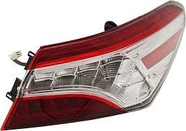 8155006730 LAMP ASSEMBLY, RH (PASSENGER SIDE)- OUTER- LED- W/ HALOGEN SIGNAL & MARKER LAMPS- XLE / XSE MODELS- CAPA CERTI OEM auto part
