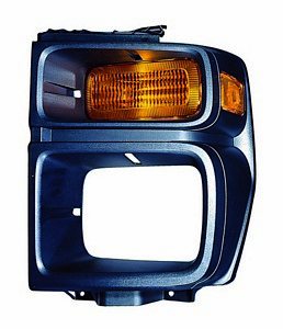 8C2Z13201B LAMP UNIT, LH (DRIVER SIDE)- HALOGEN- INCLUDES BEZEL- FOR SEALED BEAM HEADLAMP- CAPA CERTIFIED Hover For All P OEM auto part