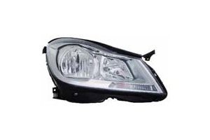 2048205459 LAMP ASSEMBLY, RH (PASSENGER SIDE)- W/O CORNERING LAMP- CHROME- CAPA CERTIFIED OEM auto part