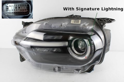 M1PZ13008N/M1PZ13008C/M1PZ13008K LAMP, LH (DRIVER SIDE)- LED--W/ SIGNATURE LIGHTING (ring lights up)- OUTER BANKS / BADLANDS / HERITAGE LIMITED OEM auto part