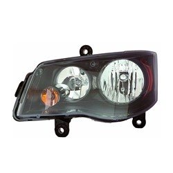 68206501AE LAMP ASSEMBLY, LH (DRIVER SIDE)- HALOGEN- BLACK BEZEL- CODE LME- CAPA CERTIFIED OEM auto part