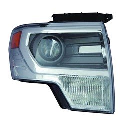 DL3Z13008AB LAMP UNIT, RH (PASSENGER SIDE)- HID- PROJECTOR TYPE- W/ CHROME TRIM- CAPA CERTIFIED OEM auto part