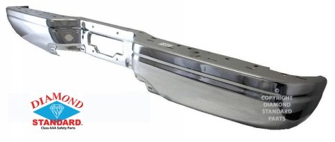 XL3Z17906CB BUMPER FACE BAR-CHROME- STYLESIDE- DS & CAPA CERTIFIED OEM auto part