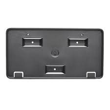 LK4Z17A385AA BUMPER LICENSE PLATE BRACKET- MATTE BLACK OEM auto part