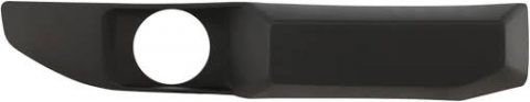 M2DZ17E810DA LAMP BEZEL, RH (PASSENGER SIDE)- TEXTURED BLACK- W/ FOG LAMP HOLE- W/O SENSOR HOLE OEM auto part