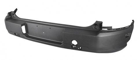 M1PZ17906SE BUMPER COVER- TEXTURED DARK GREY- W/O SENSOR HOLES- USE W/ TOWING HITCH- BADLANDS / BIG BEND / HERITAGE / FREE OEM auto part