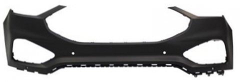 KT4Z17D957EAPTM BUMPER UPPER COVER- PRIMED- W/ 6 SENSOR HOLES- W/O TOW HOOK OEM auto part