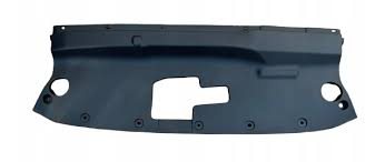 KT4Z16A238A RADIATOR SUPPORT COVER- BOLT ON- PLASTIC POLYMER- TEXTURED BLACK OEM auto part