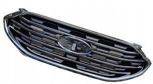 KT4Z8200AA GRILLE- SATIN GREY- W/ 4 CHROME BILLETS- CHROME SURROUND- W/O CAMERA- SE / SEL / TITANIUM MODELS Hover For All OEM auto part
