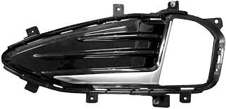 MT4Z15266CB LAMP BEZEL, LH (DRIVER SIDE)- GLOSS BLACK- W/ SATIN CHROME MOULDING- W/ FOG LAMP HOLE- ST / ST-LINE MODELS Hov OEM auto part
