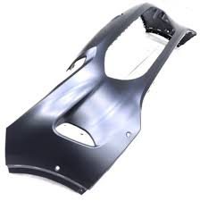 LJ6Z17D957BAPTM BUMPER COVER- UPPER- PRIMED- W/ 4 SENSOR HOLES OEM auto part