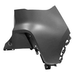 LJ6Z17810AEPTM BUMPER COVER- OUTER, RH (PASSENGER SIDE)- PRIMED- W/O SENSOR HOLE- CAPA CERTIFIED OEM auto part