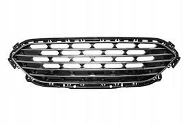 LJ6Z8200DB GRILLE ASSEMBLY- MATTE BLACK- W/ 5 CHROME BARS & SURROUND- TITANIUM MODEL OEM auto part