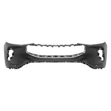 PJ6Z17D957CAPTM BUMPER COVER- UPPER- PRIMED- W/ 2 SENSOR HOLES- W/O PARK ASSIST OEM auto part