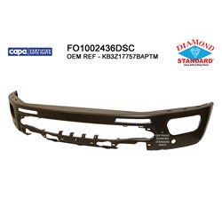 LB3Z17757BAPTM BUMPER FACE BAR- HS STEEL- PRIMED- W/ SENSOR HOLES- DIAMOND STANDARD- CAPA CERTIFIED OEM auto part
