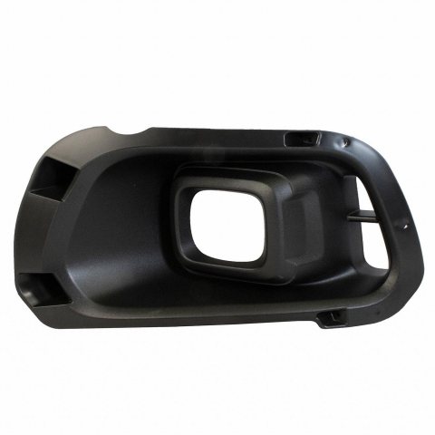 KB3Z15266B LAMP BEZEL, LH (DRIVER SIDE)- TEXTURED BLACK- W/ FOG LAMP HOLE OEM auto part