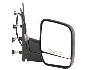 2C2Z17682AAC MIRROR- DUAL GLASS RH (PASSENGER SIDE) -POWER- W/O PUDDLE LIGHT- TEXTURED BLACK OEM auto part