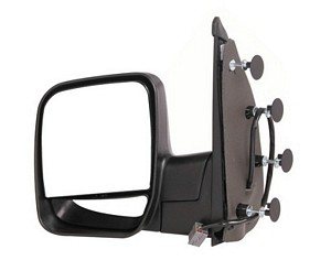 2C2Z17683AAB MIRROR- DUAL GLASS LH (DRIVER SIDE) -POWER- W/O PUDDLE LIGHT-TEXTURED BLACK OEM auto part