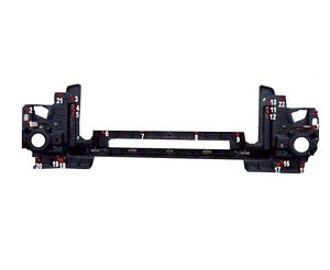 8C2Z8A284C GRILLE SUPPORT PANEL- LOWER TIE BAR- PLASTIC OEM auto part