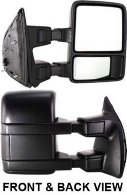 8C3Z17682AC MIRROR, RH (PASSENGER SIDE)- MANUAL TELESCOPING- TEXTURED OEM auto part