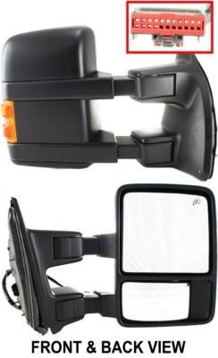 9C3Z17682BA MIRROR, RH (PASSENGER SIDE)- POWER- HEATED- MANUAL TELESCOPING- W/ SIGNAL LAMP & W/O MEMORY Hover For All Part OEM auto part