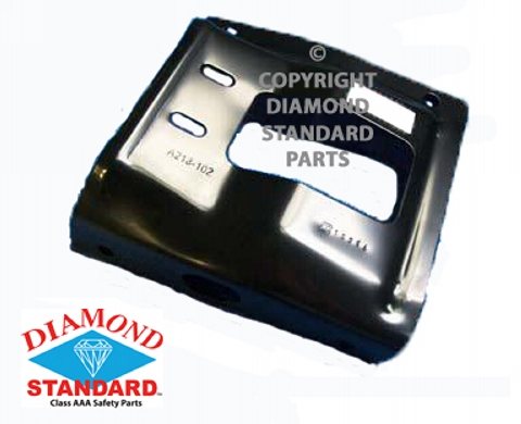 8C3Z17B984A BUMPER MOUNTING PLATE RH (PASSENGER SIDE)- HIGH STRENGTH STEEL- CAPA CERTIFIED OEM auto part