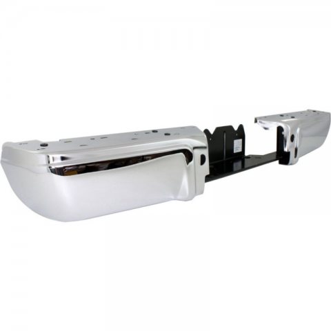 9C3Z17906B BUMPER FACE BAR- CHROME- W/O OBJECT SENSOR HOLE OEM auto part